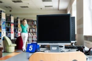 library computer