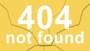 optimize 404 error page